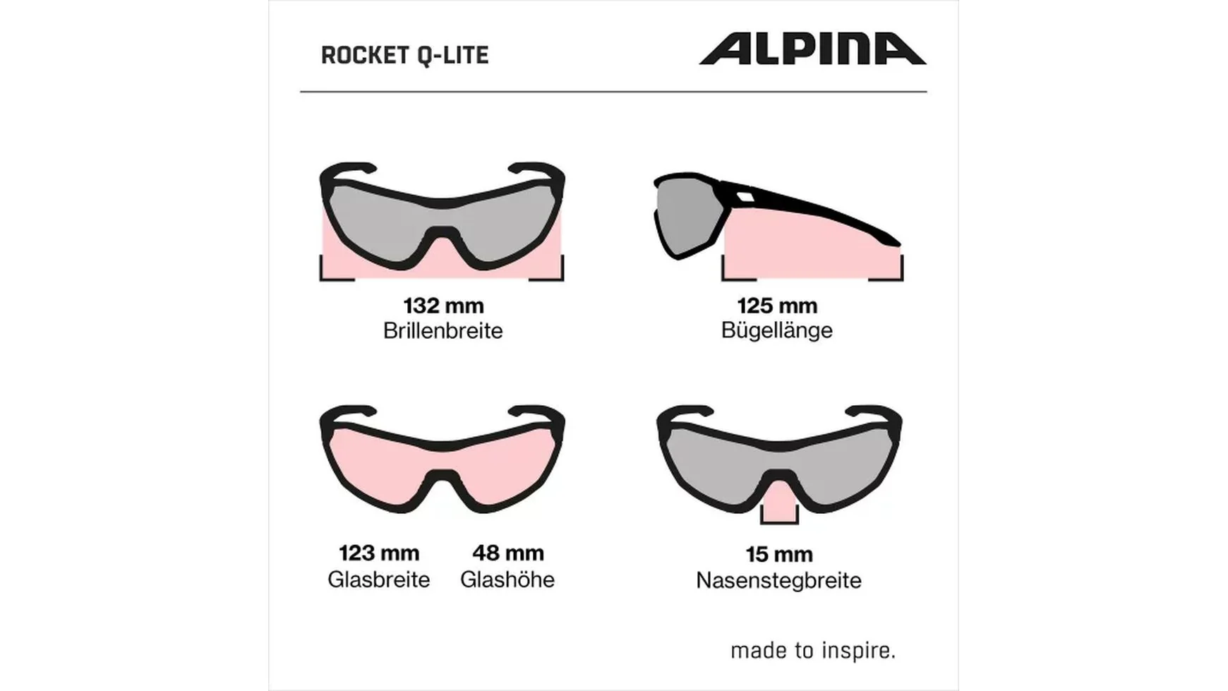 Alpina Rocket Q-lite Fahrradbrille - Image 2