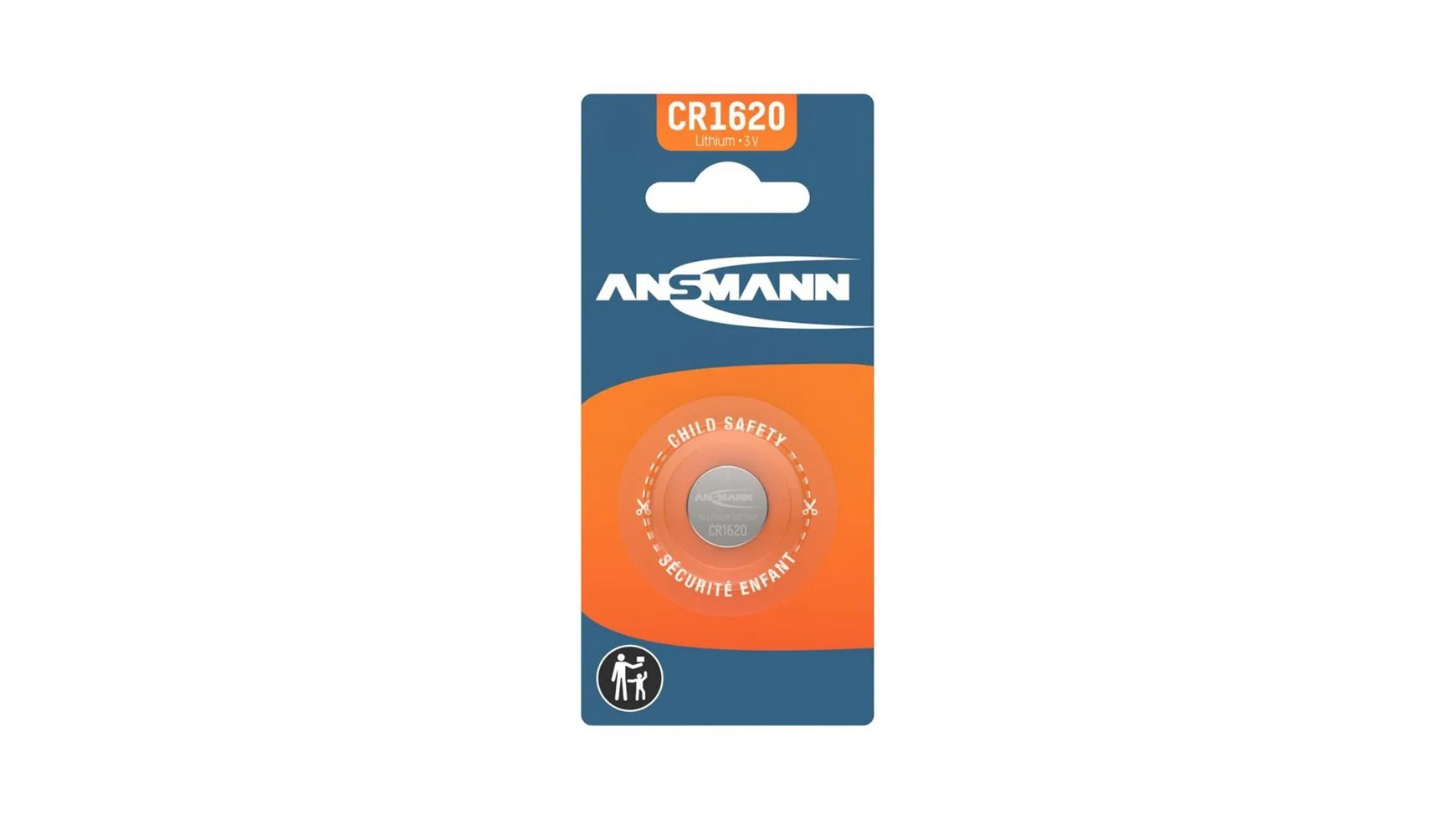 Ansmann Knopfzelle CR1620 3V