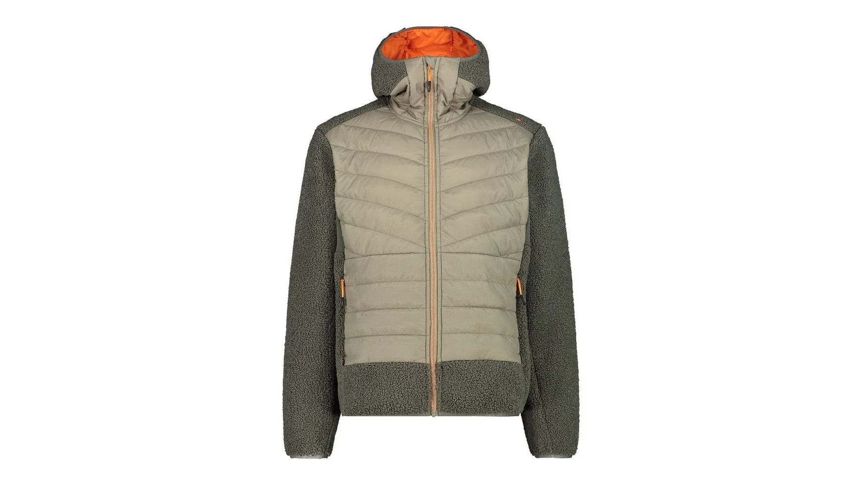 CMP MAN JACKET HYBRID FIX HOOD