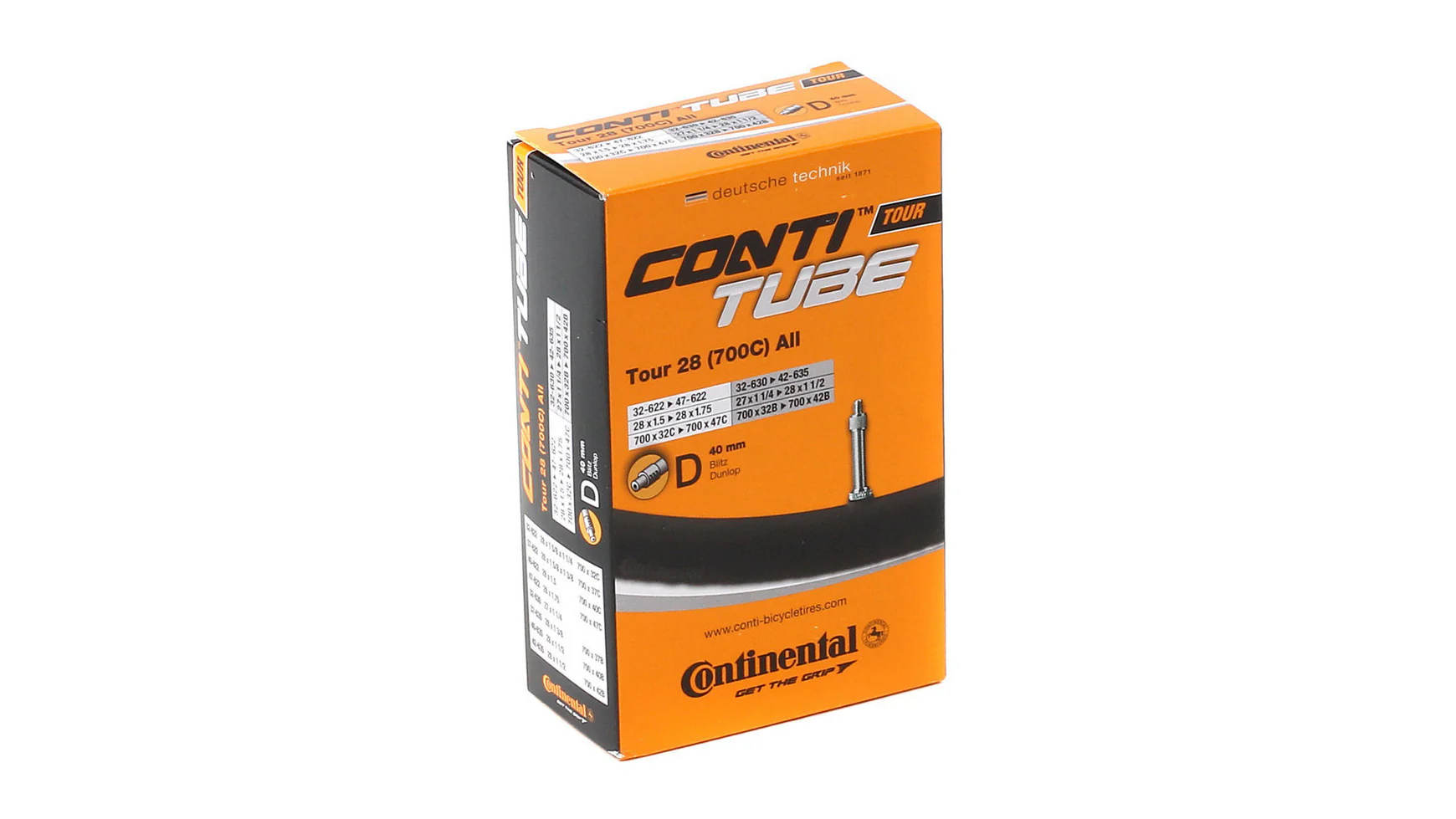 Conti Schlauch Tour 28 Zoll All D40