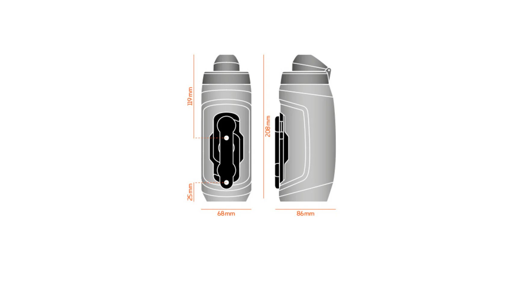 Fidlock TWIST Bottle 590ml Set - Image 2