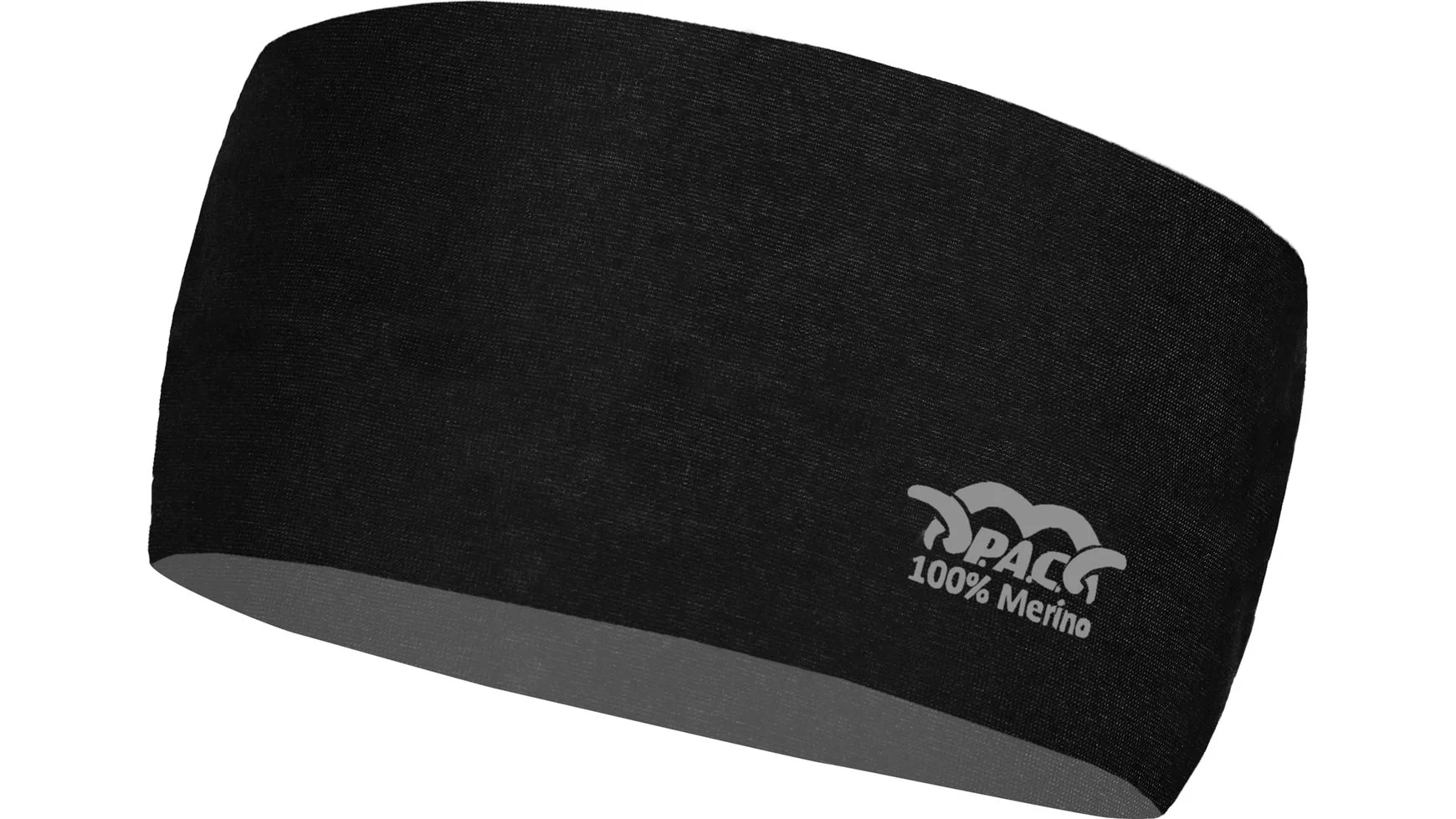 P.A.C. Merino Headband Total Black