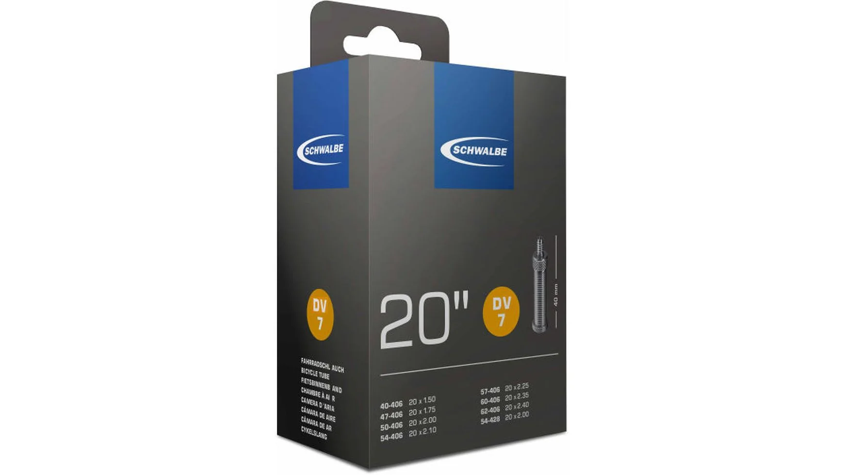 Schwalbe DV 7 Schlauch 20 Zoll