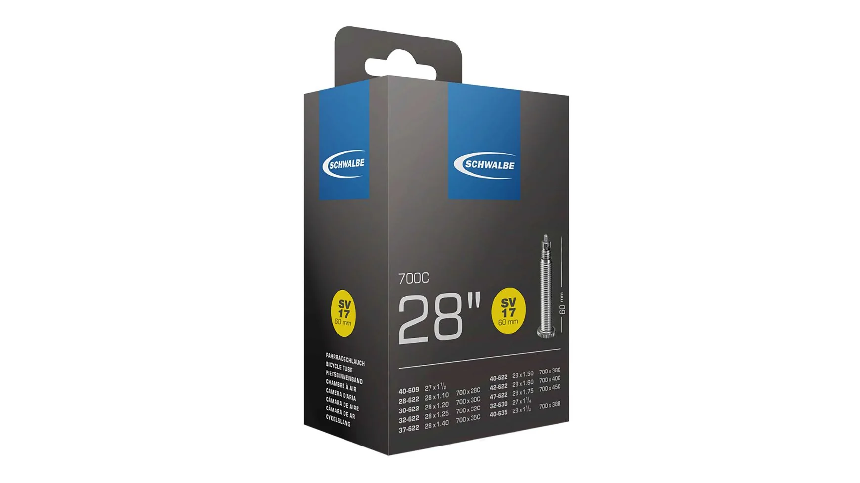 Schwalbe Schlauch SV 17 lang