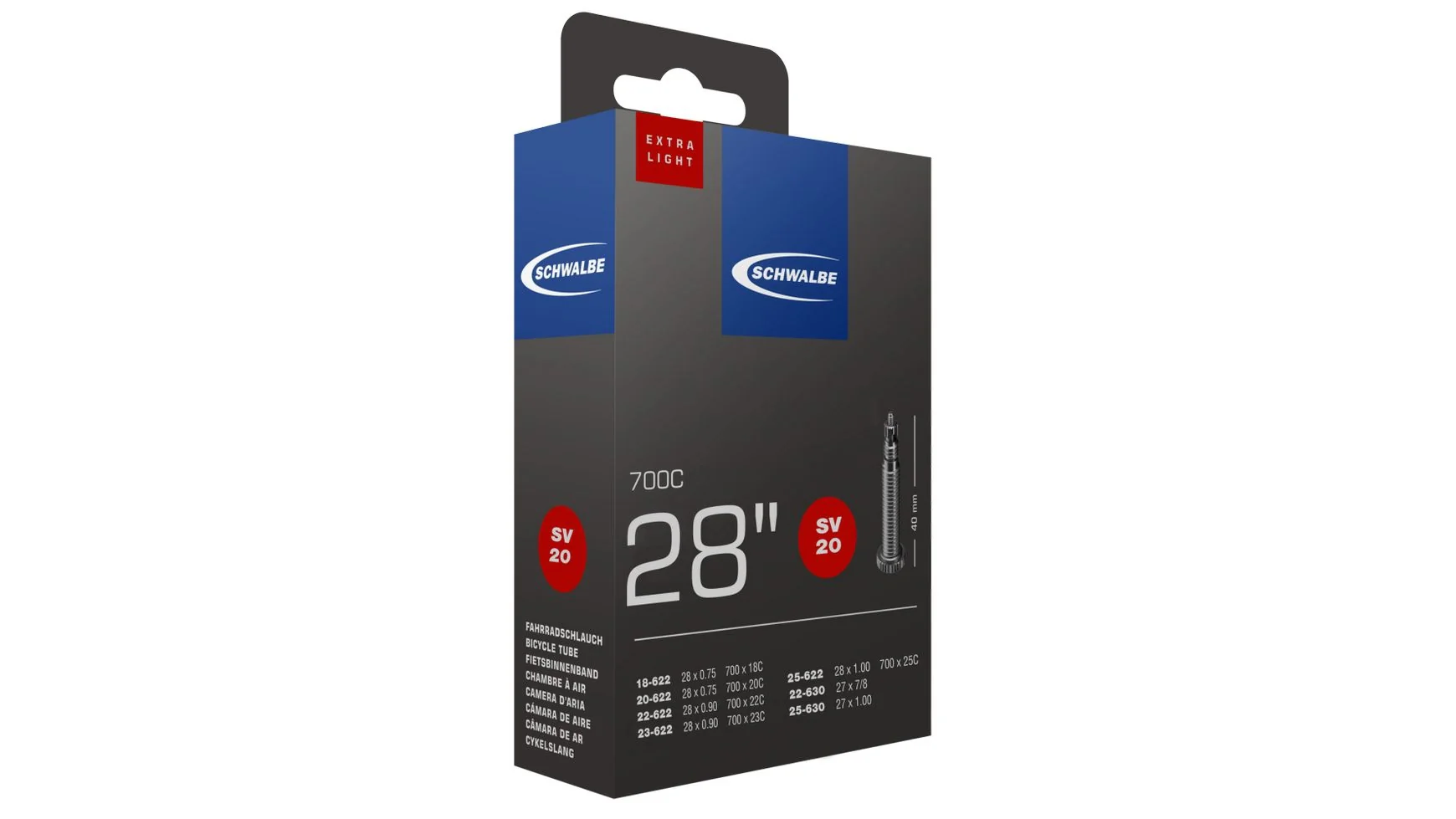Schwalbe SV 20 Extra Light Schlauch
