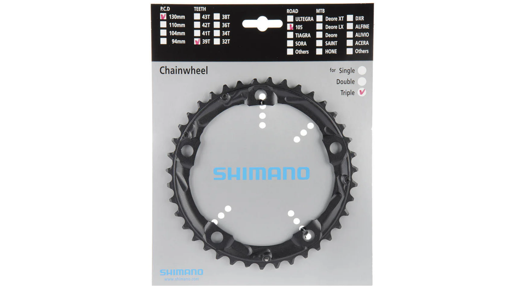Shimano 105 FC-5703 Kettenblatt