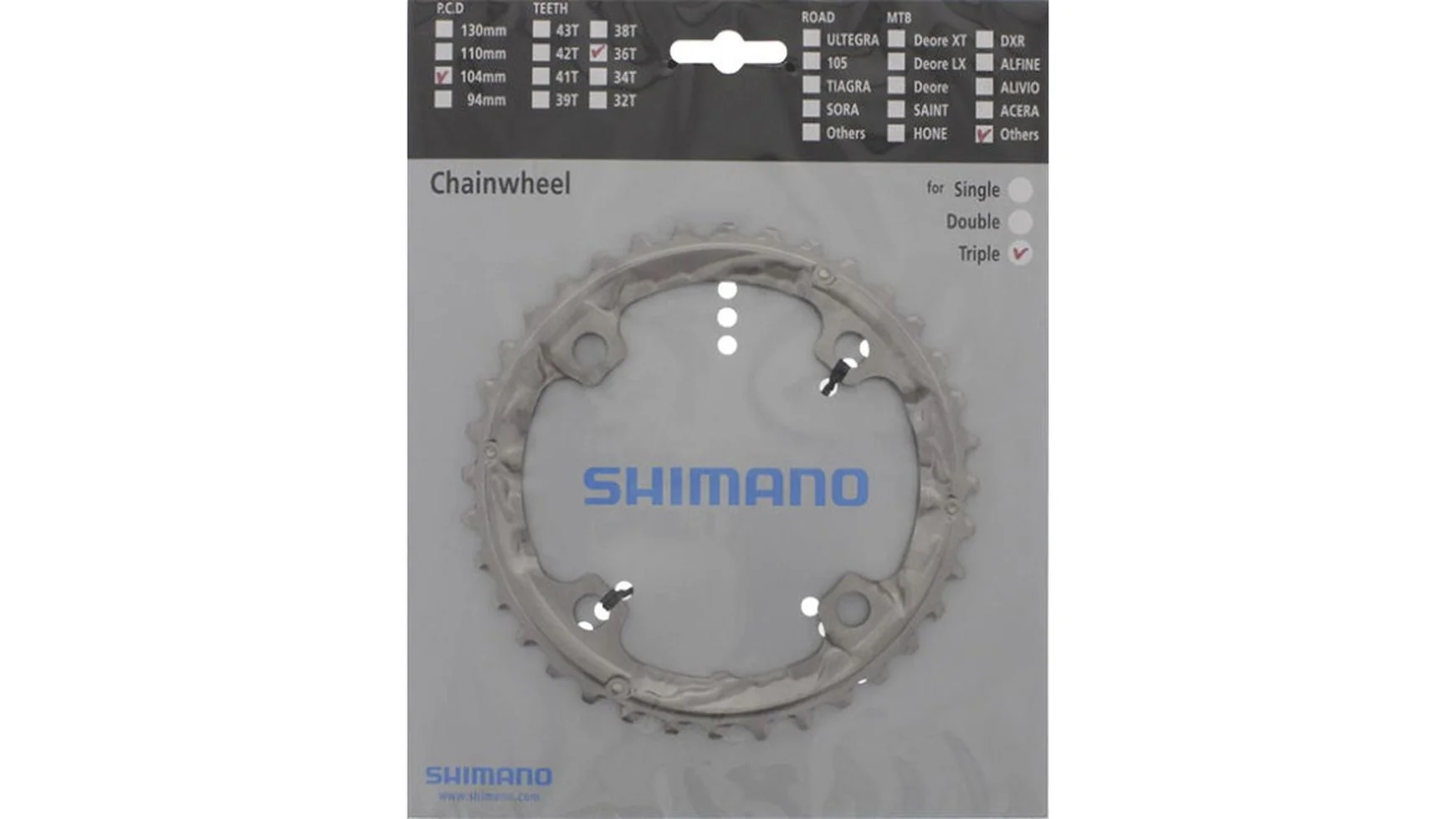 Shimano FC-T551 36-Zähne