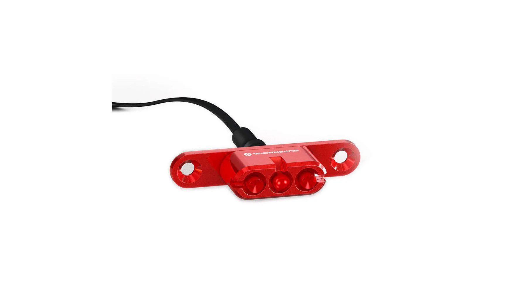 Supernova E3 Tail Light 2 red